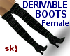 sk} Derivable boots Fem.