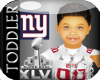 Tahaj Toddler NY Giants