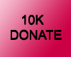 10k Donate Sticker