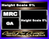 Height Scale 5%