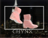 Pink Studded Boots