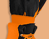 Orange kamuflage boot