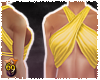 Wrapped Halter Yellow