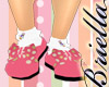 Pink Daisy Dot Shoes
