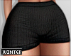 Knit Shorts PJs | Black