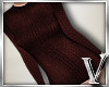 *V*Burgundy Knit Sweater