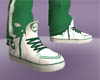 zapatillas  verdes