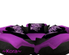 ~Kora~Purple Skull couch