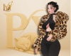 PY Fur Leopard Jacket