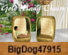 [BD] Gold Hang Chairs