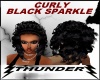 [BT]Curly Black Sparkle