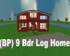 (BP) 9 bdr Log Home