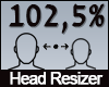 102,5% Head Scaler