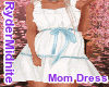 White Ruffle Dress - Mom