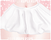 White Short Bubble Skirt