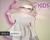 !A dress white kids