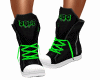 Black&Green Sneakers