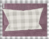 Grey Gingham Pillow