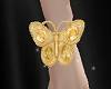 Gold Butterfly Hand