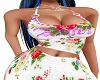 floral angel top