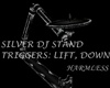 Silver DJ Stand