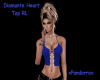 Diamante Heart Top RL