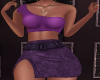 Kiera Purple Dress RL