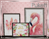 ღ Frame Flamingos