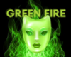 Green Fire Light