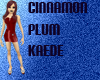 Cinnamon Plum Kaede