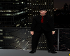 black red suit