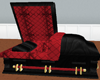 Red Vamp Couple Coffin