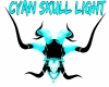 Cyan Skull Light