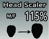 Scaler Head 115% M/F