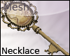 +Cameo Key Necklace+