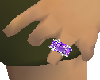 RB Sparkly Amethyst Ring