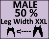 Leg Thigh Scaler 50% XXL
