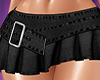 Mini Skirt+Belt BLK