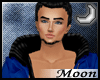 ~Moon~ Blu Padded Coat-M