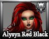 *M3M* Alysyn Red Black