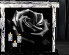 Silver Rose Fireplace