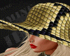 Snake Gold Hat &Blond