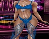 Showgirl Outfit Blue