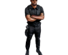 Black Security Guard