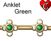 N* GreenGold Anklet (R)