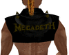 Megadeth leather vest