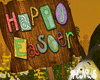 H! Happy Easter Bench