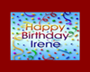 Irene s bday ballon