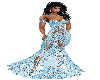 Eveningdress lightblue