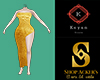 Gold Glitter Dress RLL